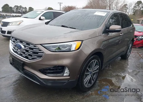2019 Ford Edge Titanium из США, поврежденный, VIN 2FMPK3K9XKBB34369